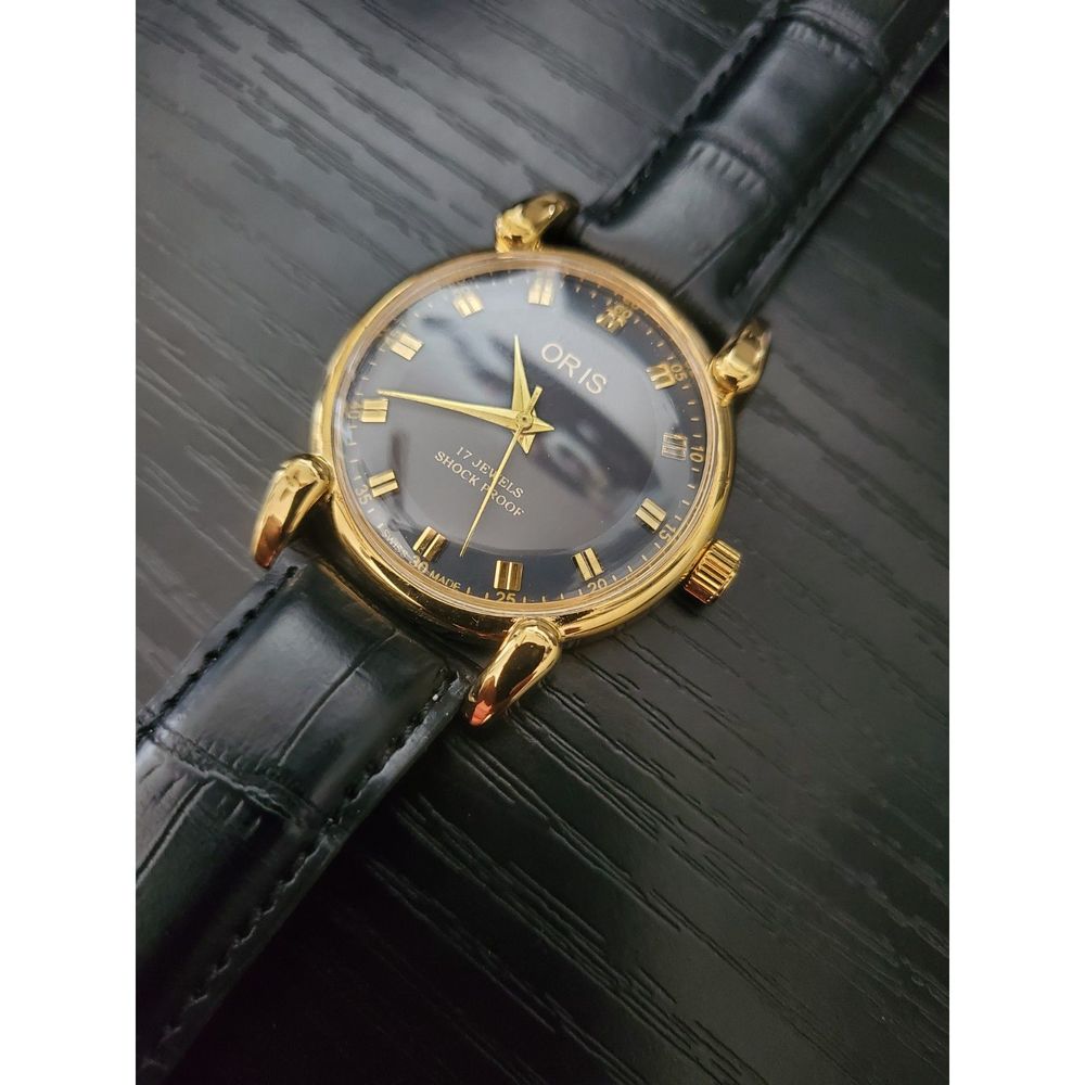 RARE Stock Oris AM044 Vintage Swiss Hand Wind Men's Watch